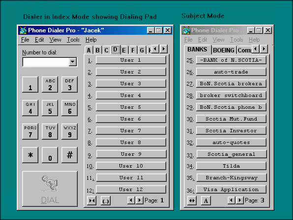 Phone Dialer Pro - Multioption replacement for Windows dialer.